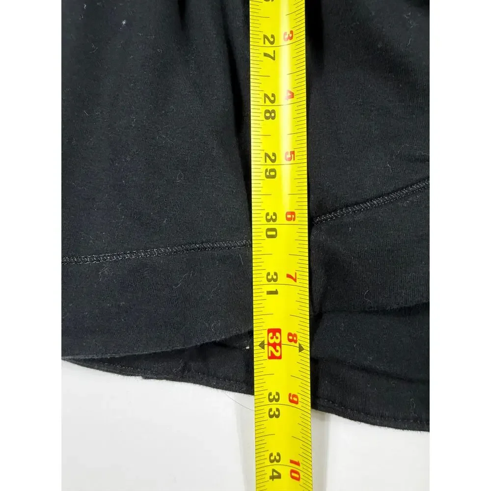 Lululemon Method Wrap Black Asymmetrical Zip Cowl Neck Jacket Size 10